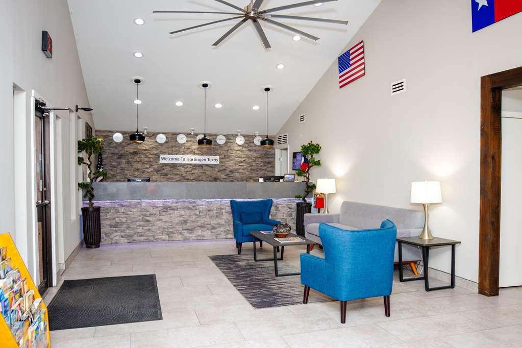Americas Best Value Inn Harlingen Beltér fotó